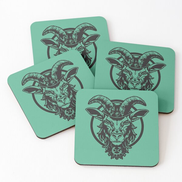 Item preview, GOAT Steampunk style designed and sold by BlesstB.