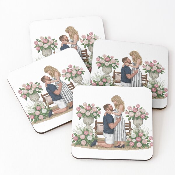 Item preview, Taylor Swift and Travis Kelce Engagement designed and sold by cwdogs313.