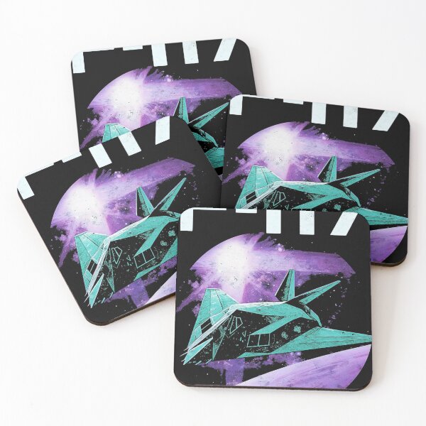 Item preview, F-117 Stealth Fighter Retro Design | Vintage Military Jet Artwork designed and sold by VeroshopCR.