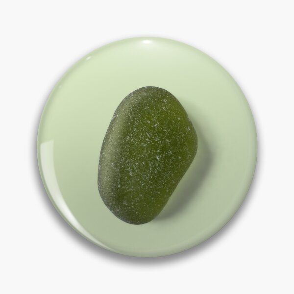 Item preview, Green wabi sabi sea glass  designed and sold by mari tishina.