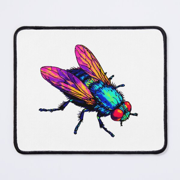 Item preview, Colorful Pixel Art Fly designed and sold by Glitch Beast Pixel Art.