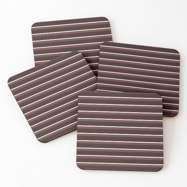 Item preview, Classic brown stripes pattern designed and sold by RishabhArts1.