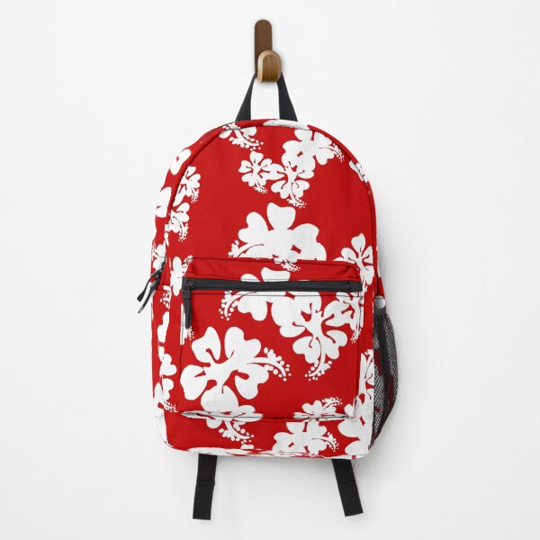 Item preview, Red and White Hawaiian Hibiscus Seamless Repeat designed and sold by Sharon Schwalbe.
