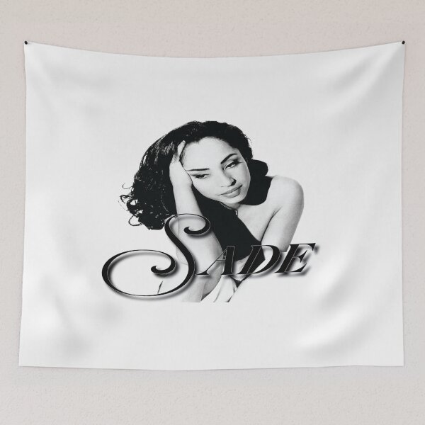 Item preview, Sade Iconic Music Portrait Design designed and sold by LivLuxGraphics.