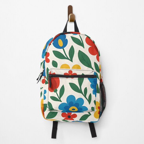 Item preview, Polish Folk Floral Pattern – Traditional Symmetrical Design designed and sold by BloomOfDesign.
