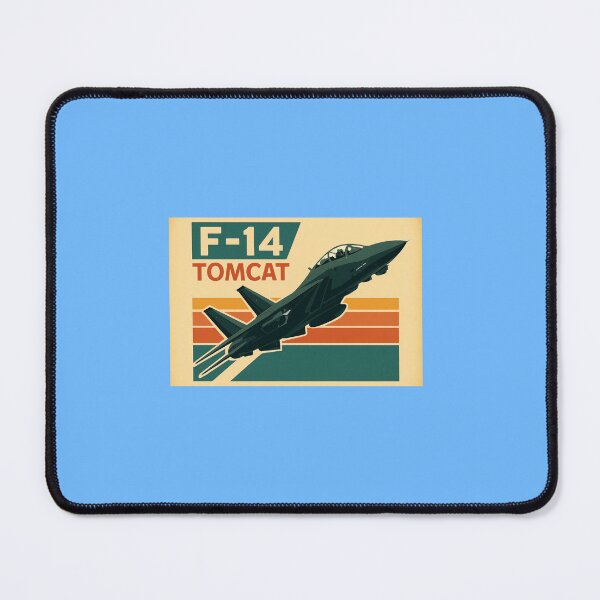 Item preview, F-14 Tomcat Retro Fighter Jet | Vintage Military Aviation Poster Art designed and sold by VeroshopCR.