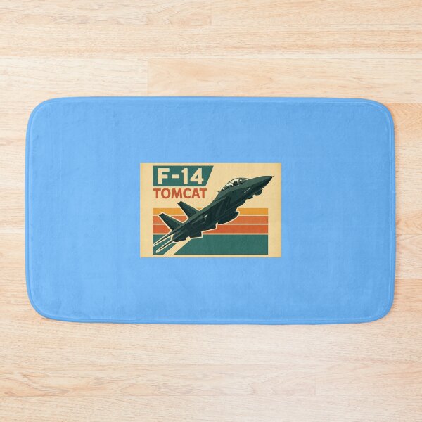 Item preview, F-14 Tomcat Retro Fighter Jet | Vintage Military Aviation Poster Art designed and sold by VeroshopCR.