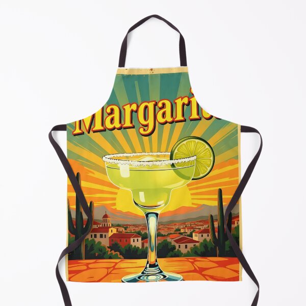 Item preview, Retro Margarita Cocktail – Vintage 1950s Mexican Hacienda Style designed and sold by MooLaLa.Store.