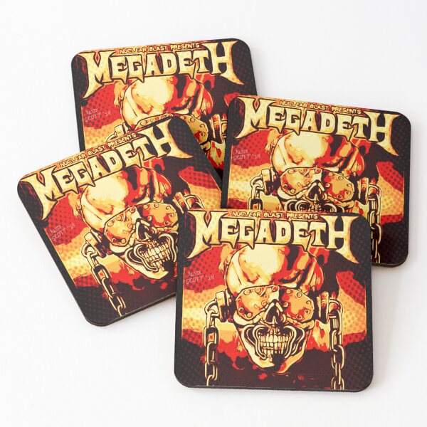 Item preview, MEGADETH ANGRY AGAIN TOUR FANART DESIGN ORANGE FIRE DAVE MUSTAINE designed and sold by Campbell0395.