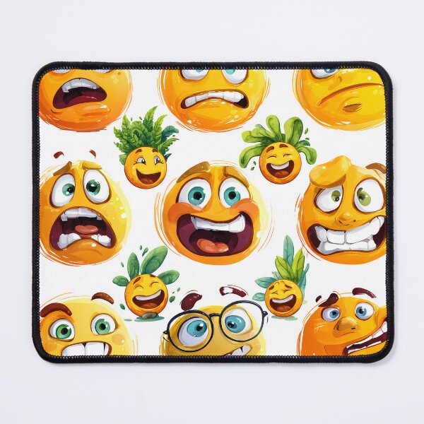 Item preview, Funny Emoji Faces Design – Cute & Expressive Cartoon Emotions designed and sold by DesignArtist.ia.