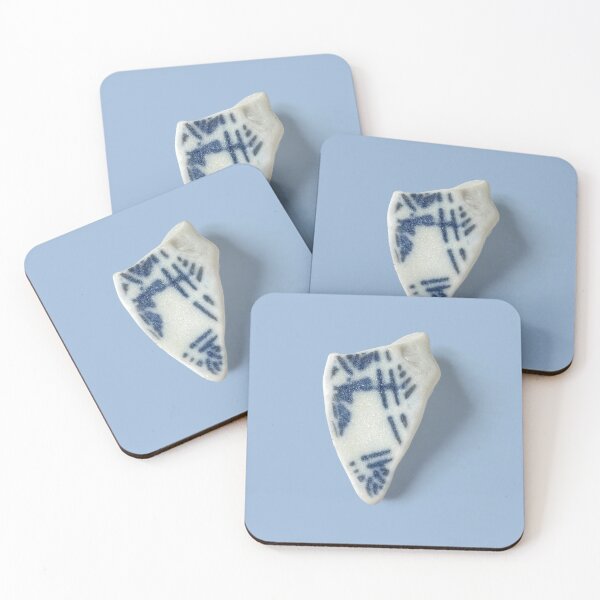 Item preview, Minimalist japandi sea pottery, wabi sabi shard designed and sold by mari tishina.