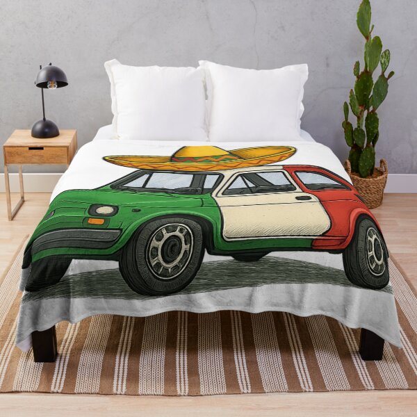 Item preview, A small car in Mexican colors. designed and sold by PabDam.