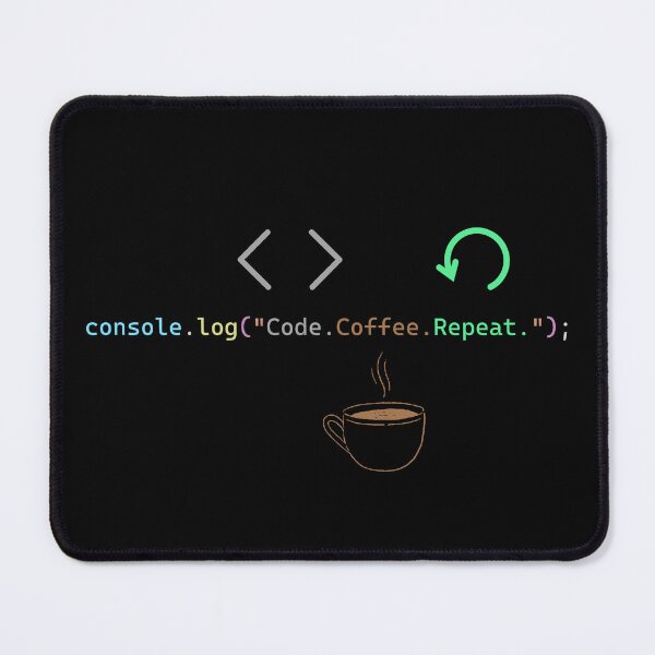 Item preview, Code Coffee Repeat designed and sold by SkynetV5.