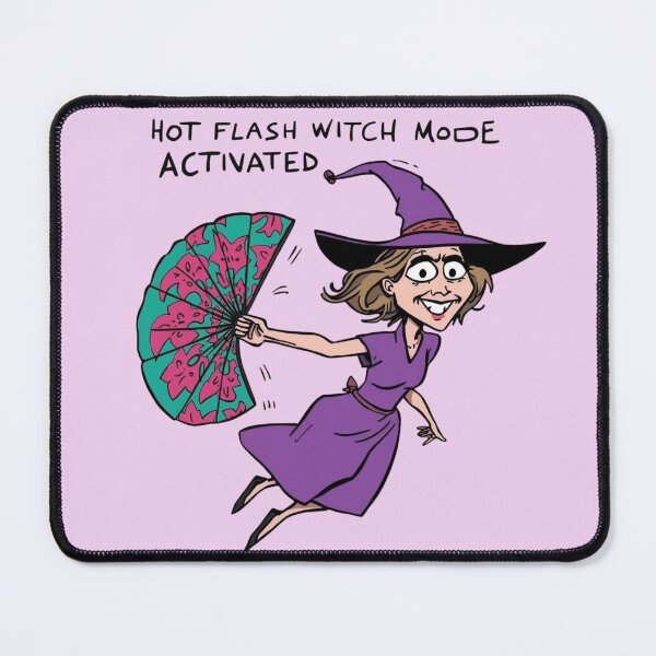 Item preview, Hot Flash Witch Mode Activated – Funny Menopause Halloween Design designed and sold by jelonkaa.