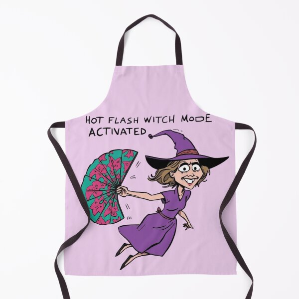 Item preview, Hot Flash Witch Mode Activated – Funny Menopause Halloween Design designed and sold by jelonkaa.