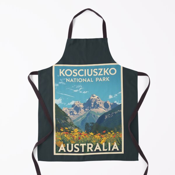 Item preview, Kosciuszko National Park - Australia  designed and sold by GoodOldVintage.