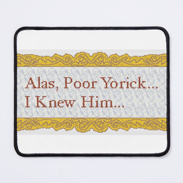 Item preview, Alas, Poor Yorick Pixel Art designed and sold by FlyingJackalope.