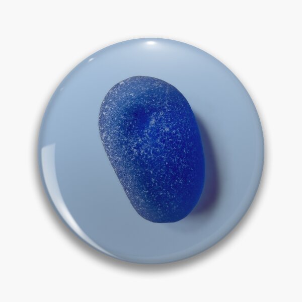Item preview, Blue japandi sea glass designed and sold by mari tishina.
