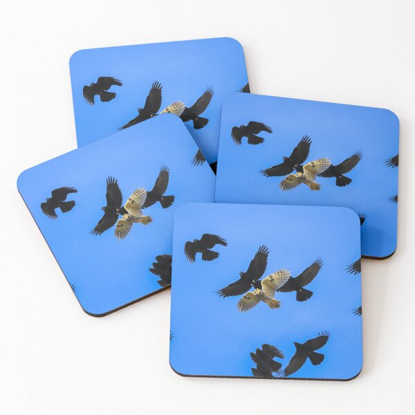 Item preview, Short Eared Owl Flying In Formation designed and sold by PsychoAlien.com.