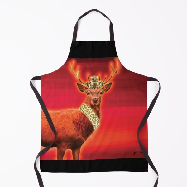 Item preview, DEER IN IRISH GOLD AT SUNDOWN designed and sold by jetty born.