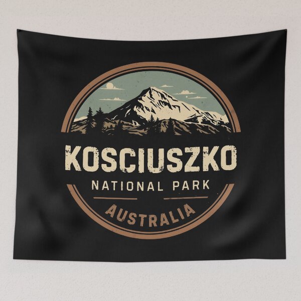 Item preview, Kosciuszko National Park - Australia  designed and sold by GoodOldVintage.