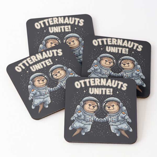 Item preview, Otternauts Unite! designed and sold by Amir Faysal.