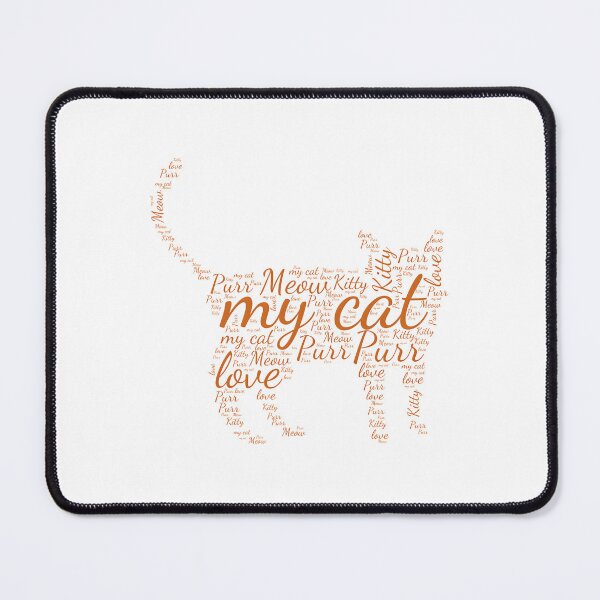 Item preview, My Cat Word Art designed and sold by PrintAtelier.