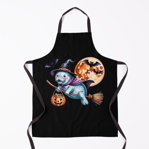 Item preview, Funny Manatee Witch Hat Pumpkin Halloween designed and sold by URGlden.