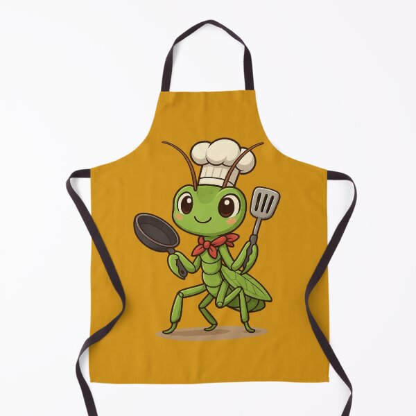 Item preview, „Chef Mantis – Kawaii Master of the Pan” designed and sold by MK-WOOD.