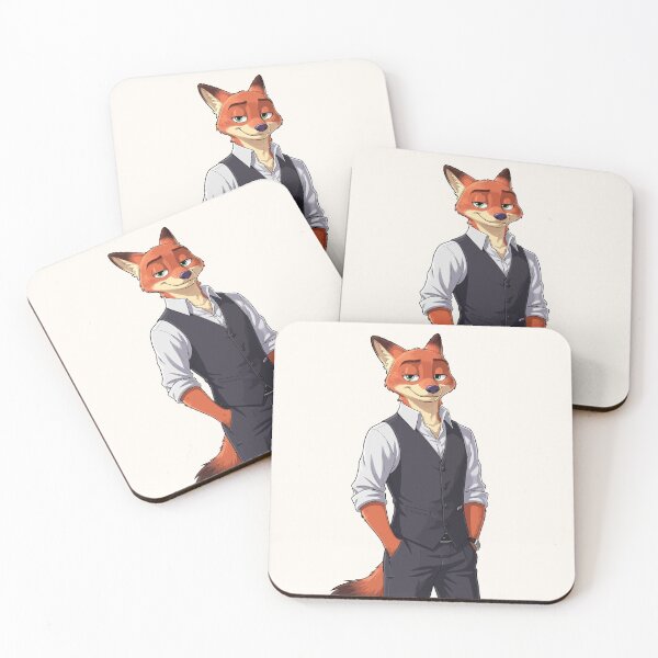 Item preview, Zootopia Nick Wilde Character – Zootropolis Fox Movie Art designed and sold by StudioJohan.