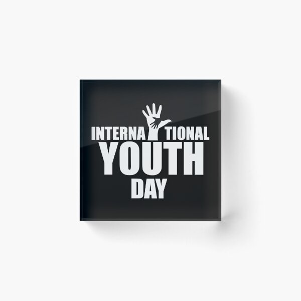 Item preview, International Youth Day designed and sold by Vision Crafted.