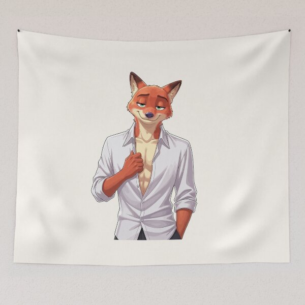 Item preview, Nick Wilde Zootopia Fox Character – Zootropolis Movie Art designed and sold by StudioJohan.