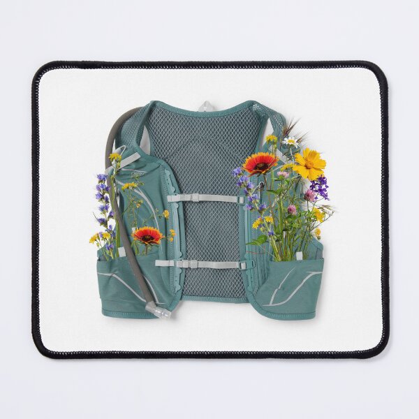 Item preview, Floral wildflower trail running vest art designed and sold by inKseparable.