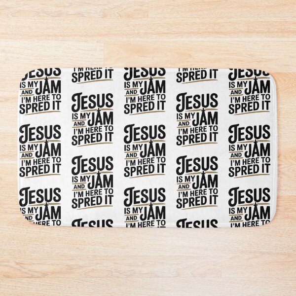 Item preview, Jesus is My Jam and Im Here to Spread It designed and sold by EmsiPrintVault.