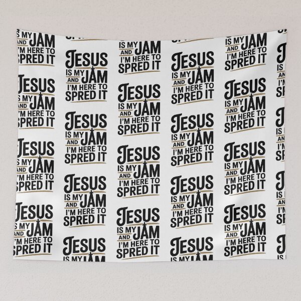 Item preview, Jesus is My Jam and Im Here to Spread It designed and sold by EmsiPrintVault.