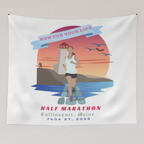 Item preview, Collinsport Race Tee designed and sold by Luna's Fetching Curios.