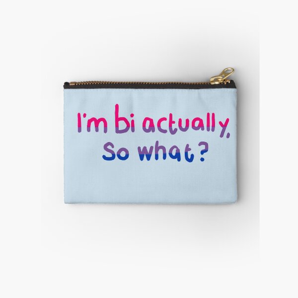 Item preview, I’m bi actually  designed and sold by StickerzByJo.