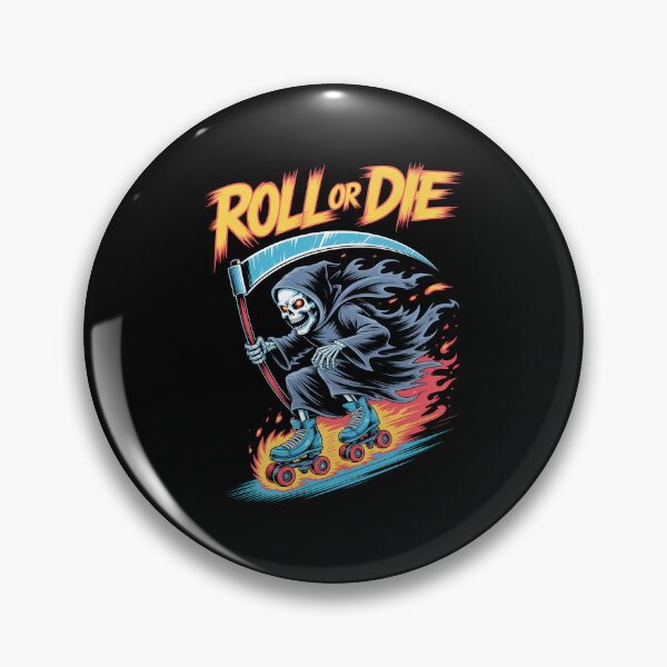 Item preview, Roll or Die: The Reaper on Wheels designed and sold by Enea Kelo.