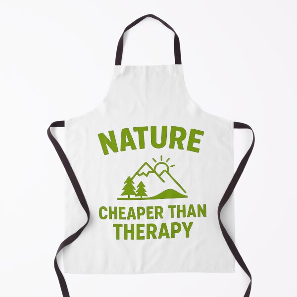 Item preview, Nature Cheaper Than Therapy T-Shirt – Hiking, Camping & Outdoor Adventure Gift designed and sold by mArtWear.