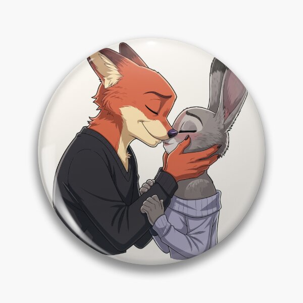 Item preview, Nick & Judy Zootopia Couple – Zootropolis Fox & Bunny Design designed and sold by StudioJohan.