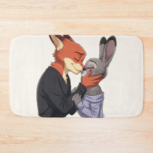 Item preview, Nick & Judy Zootopia Couple – Zootropolis Fox & Bunny Design designed and sold by StudioJohan.