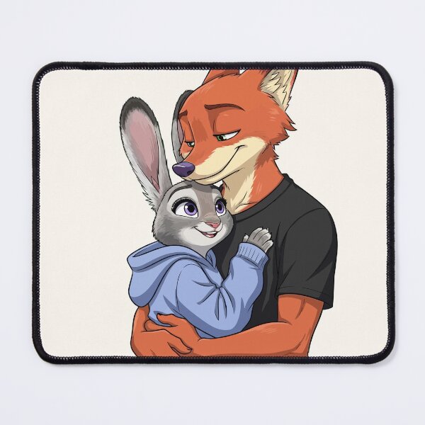 Item preview, Zootopia Nick Wilde & Judy Hopps – Fox & Bunny Furry Character designed and sold by StudioJohan.