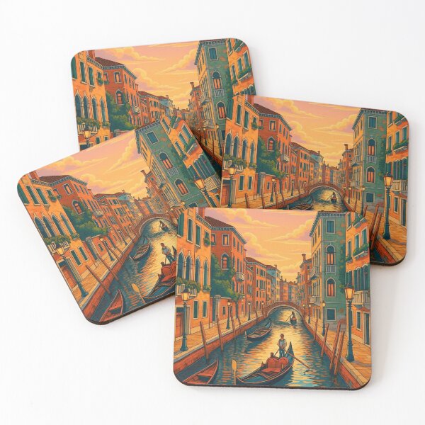 Item preview, Venice Vintage Style Illustration designed and sold by TownWish.