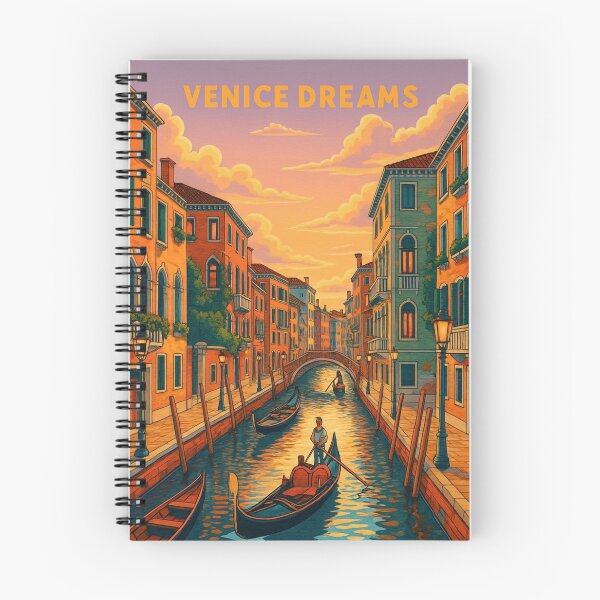 Item preview, Venice Vintage Style Illustration designed and sold by TownWish.