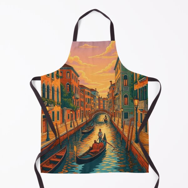Item preview, Venice Vintage Style Illustration designed and sold by TownWish.