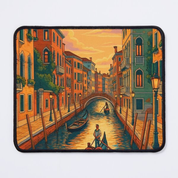 Item preview, Venice Vintage Style Illustration designed and sold by TownWish.