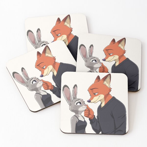 Item preview, Nick Wilde & Judy Hopps Zootopia – Zootropolis Movie Duo Design designed and sold by StudioJohan.