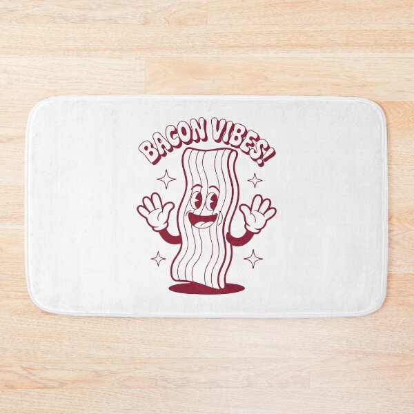 Item preview, Bacon – Crispy Groove Retro Rubber Style Animation designed and sold by Mdozet.