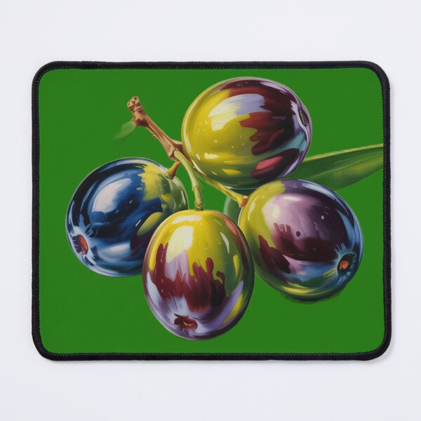 Item preview, olive fruit,oil paint. designed and sold by elegantpaterns.