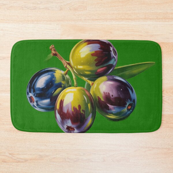 Item preview, olive fruit,oil paint. designed and sold by elegantpaterns.